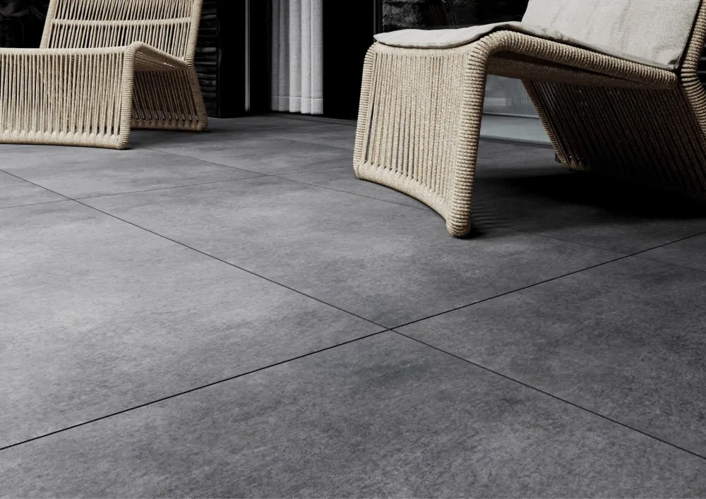 Square grey schodnica | 120 x 30 x 2 cm