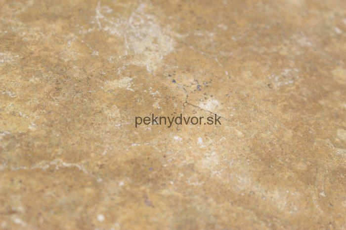 Travertín Gold CC obklad 61 x 30,5 x 1,2cm plnený , brúsený
