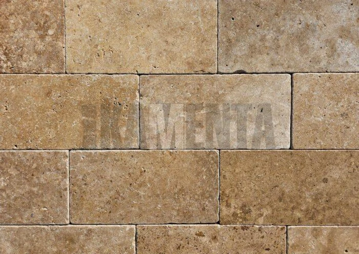 Travertín Camel kamenná dlažba 30,5 x 15,2cm hrúbka 3cm
