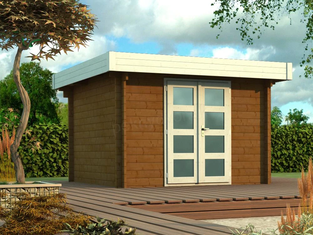 Záhradná chatka typ 109 - 395 x 295 cm