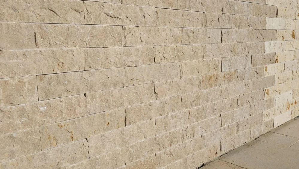 Mramor Brown SF tehlička 30x7cm – hnedý mramor na fasádu a steny