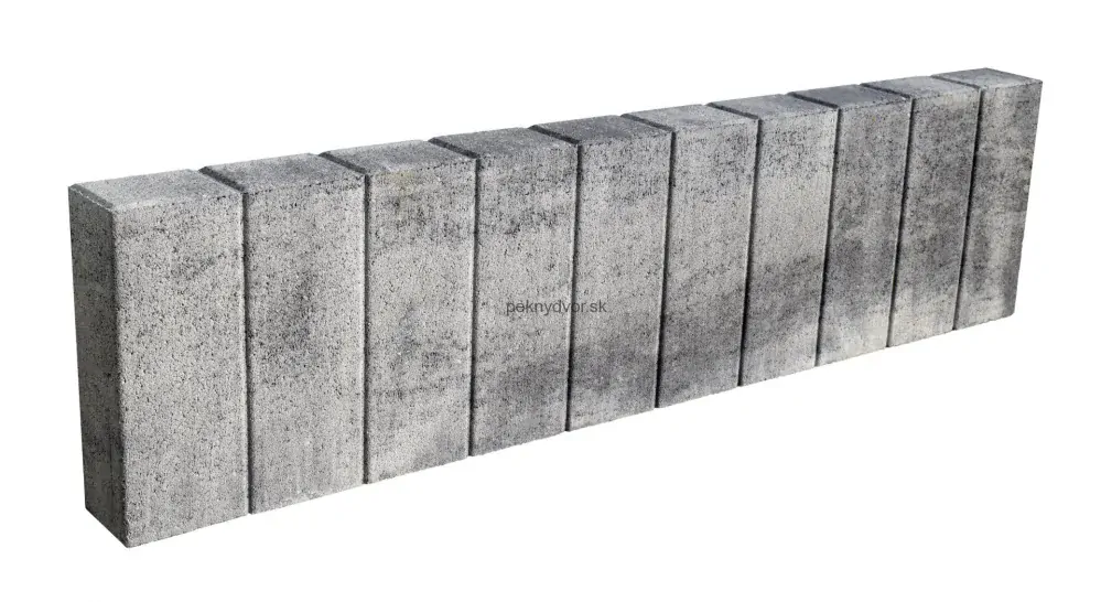 Obrubník palisádový | 25 x 8 x 100 cm 