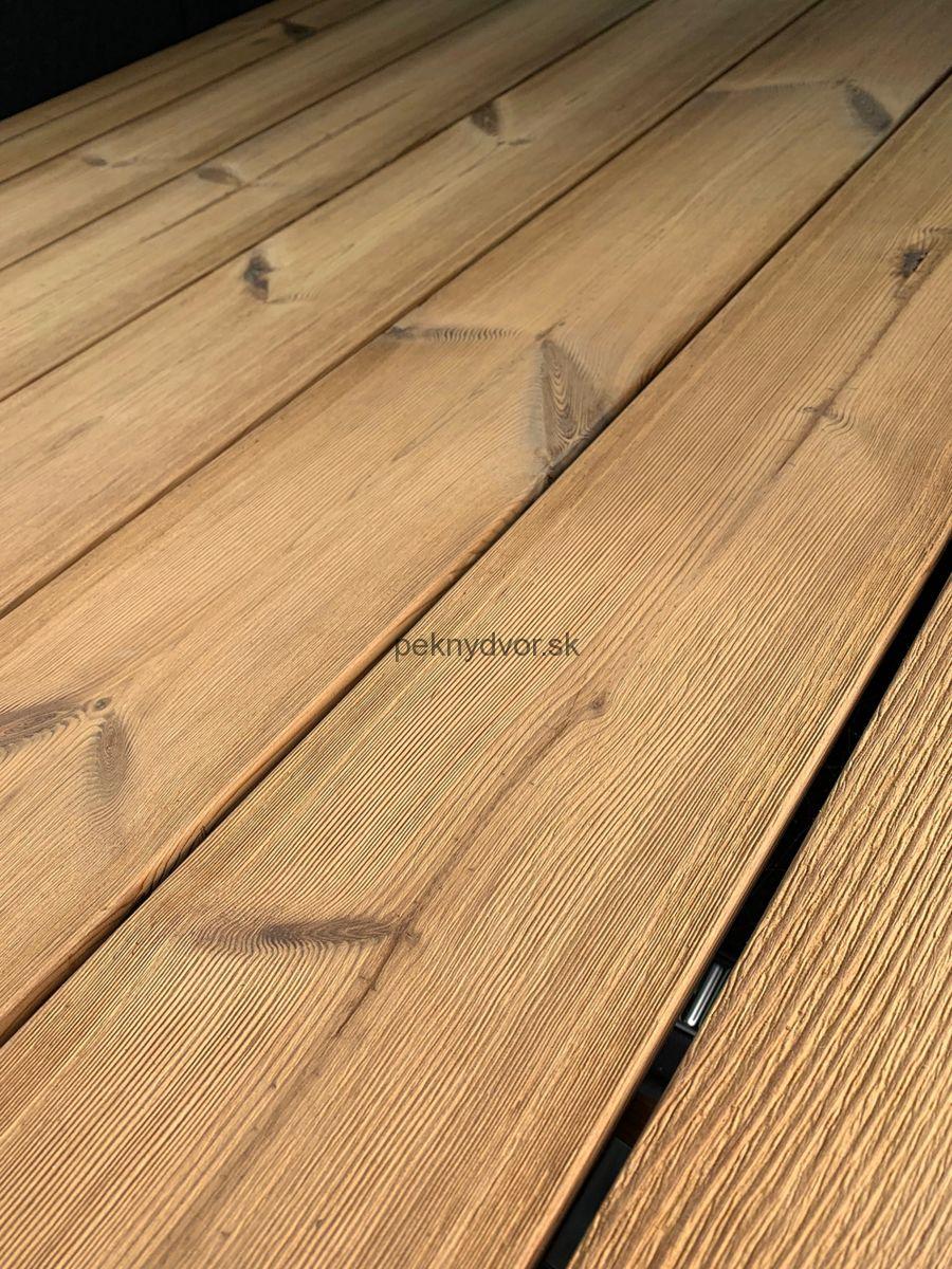 Terasová doska Termoborovica Profix 2 kartáčovaný/hladký | 3900 mm