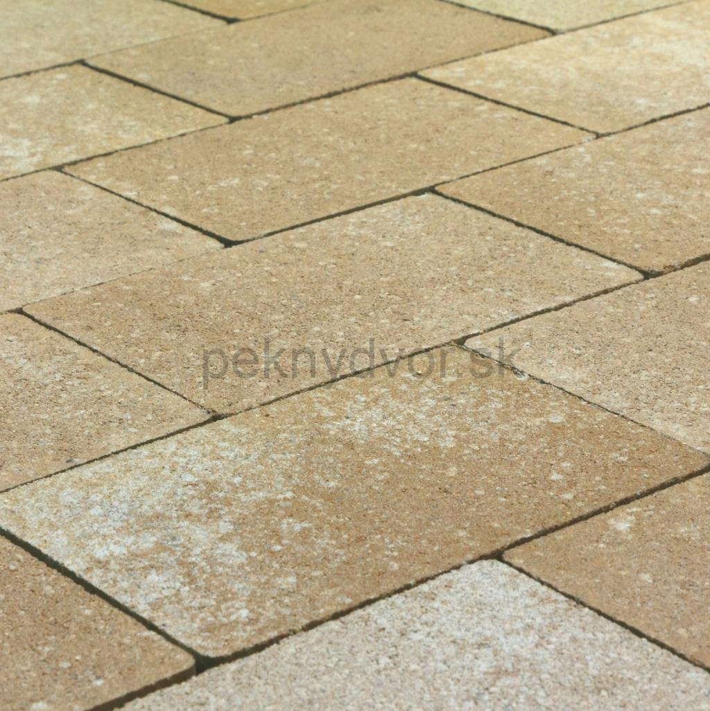 Zámková dlažba - Tehla colormix 6 cm
