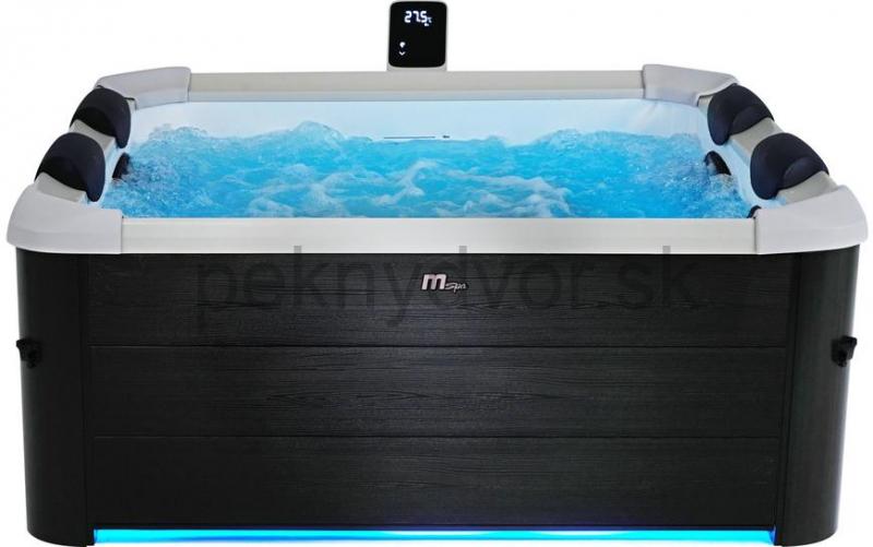 Vírivka MSpa® Oslo, LED, 6 osôb, 850 lit., 160x65 cm, masážne trysky
