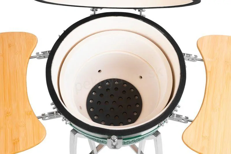 Gril Strend Pro Kamado Egg 21", zelený