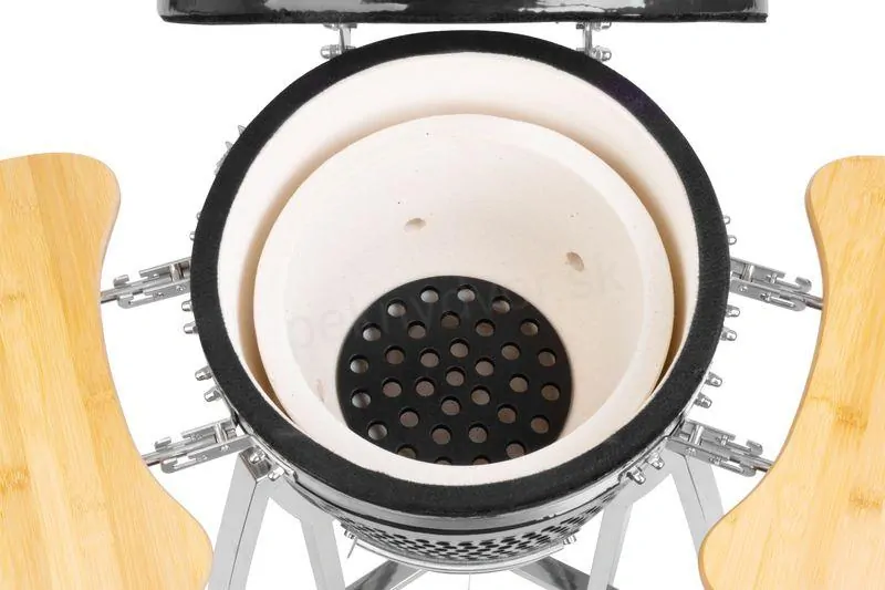 Gril Strend Pro Kamado Egg 16", čierny