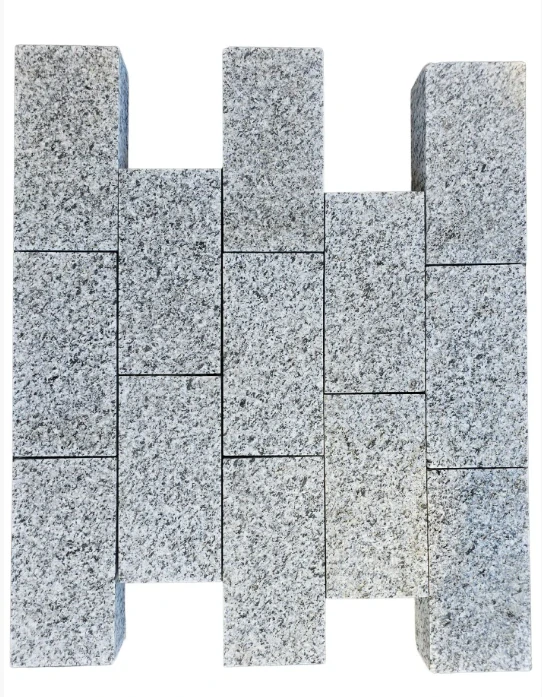 Žulová vonkajšia dlažba 20 x 10cm, hrúbka 5cm, protišmykový povrch