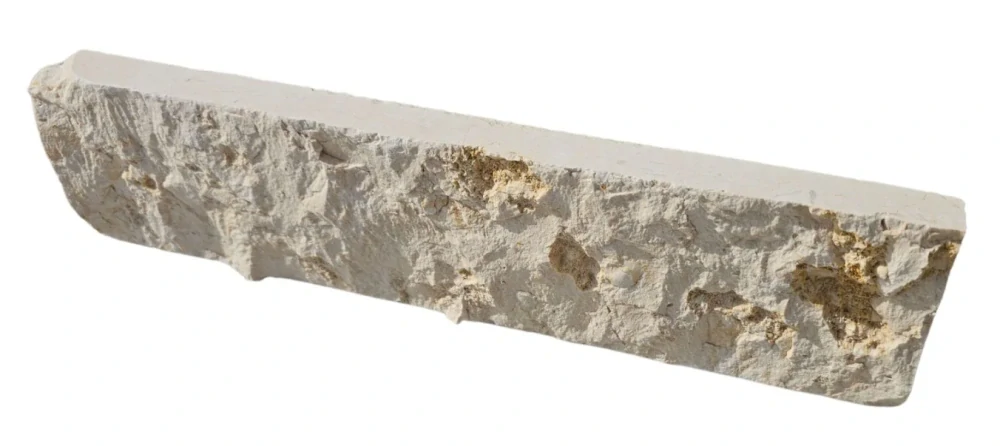 Mramor Crema SF tehlička 30x7cm – krémový mramor na fasádu a steny