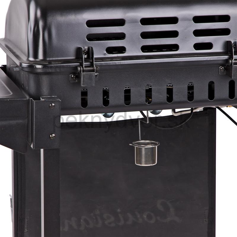Plynový gril záhradný 2+1 horáky 8,7 kW Louisiana
