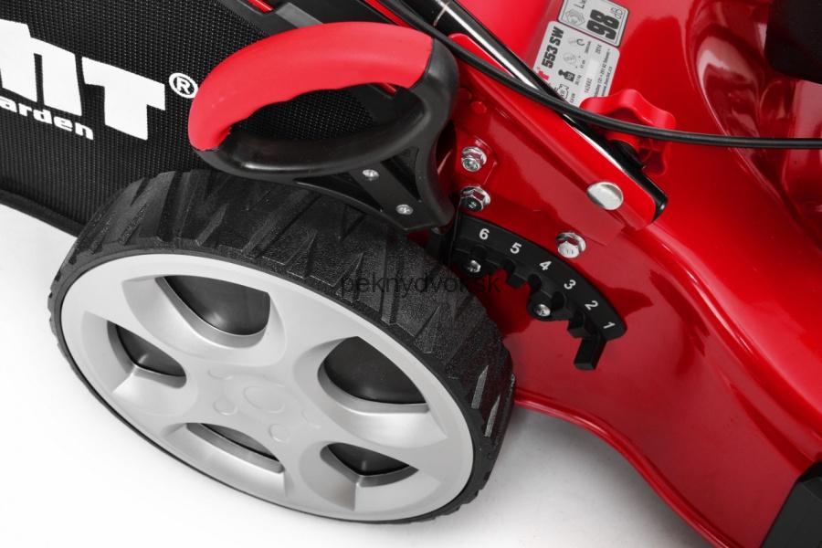 HECHT 553 SW 5 in 1 - Motorová kosačka s pojazdom