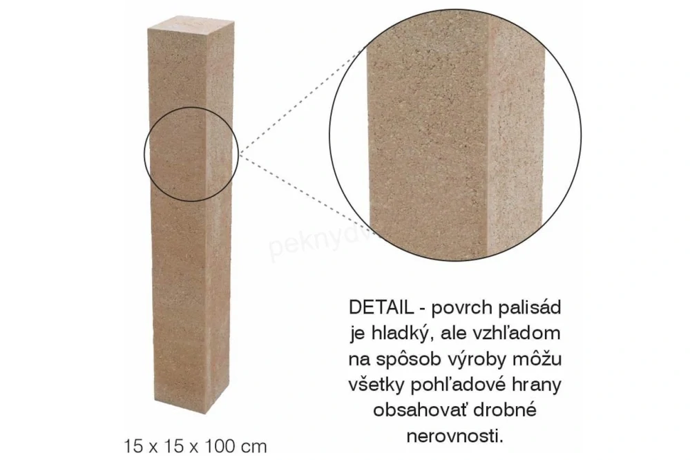 Palisády SOFTILINE naturo