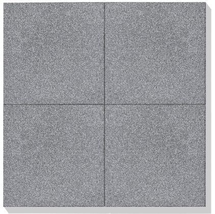 Terasová platňa CASINO | 50 x 50 x 3,5 cm - grafitový čadič