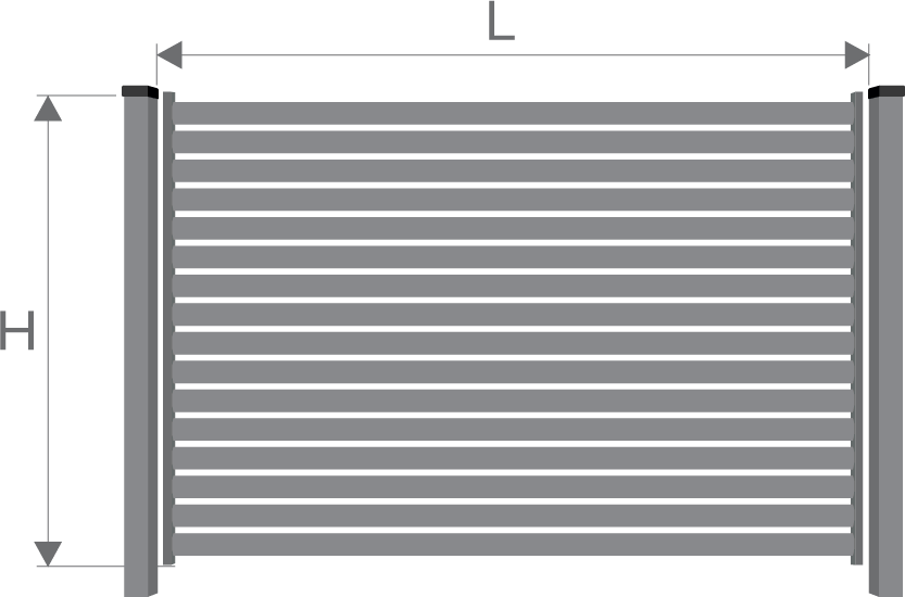 Plotový panel FENCE 01
