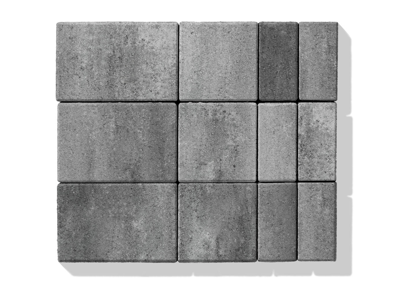 Zámková dlažba CAVINO - farba sivo grafitová