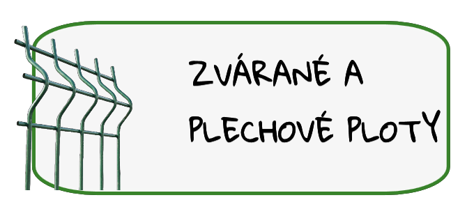 Zvárané a plechové ploty